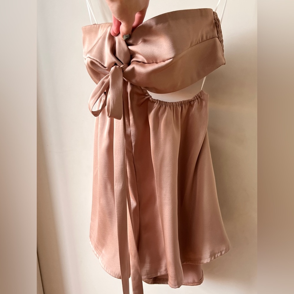Princess Polly Candace Romper Brown
